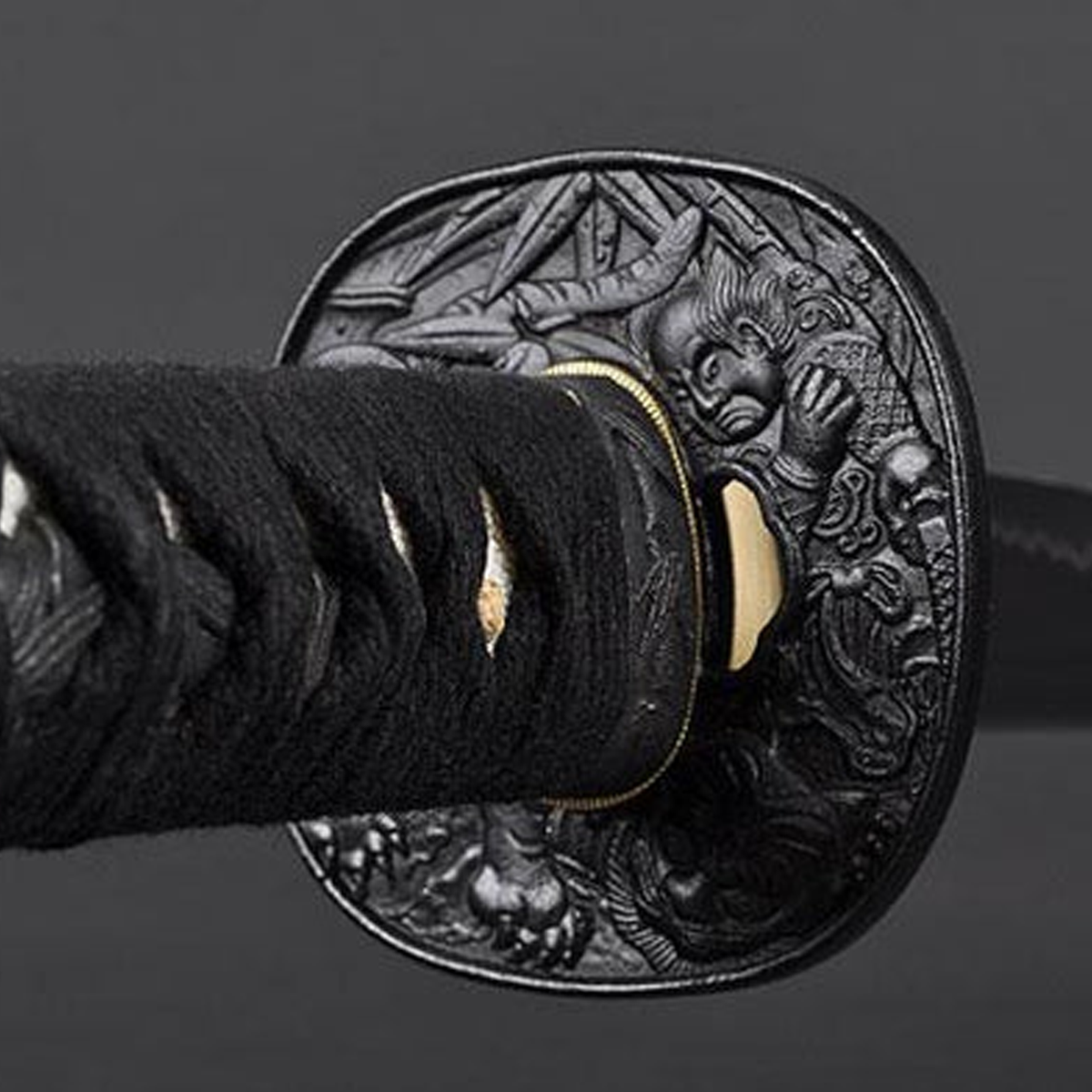KMA - Japanese Samurai Sword-Tiger Design