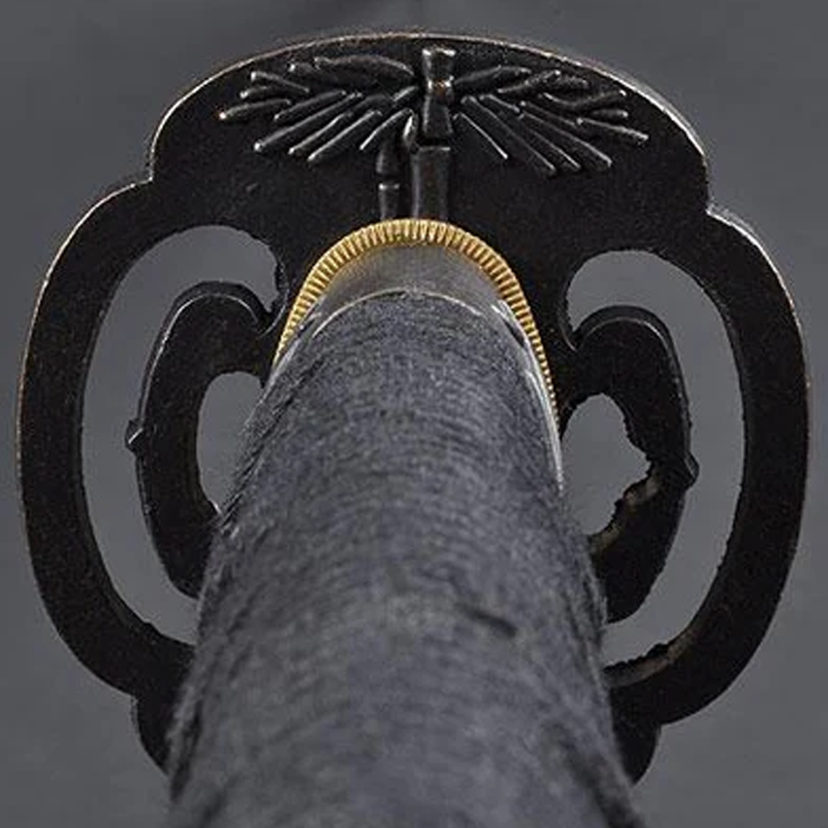 KMA - Japanese Samurai Sword Bamboo Design