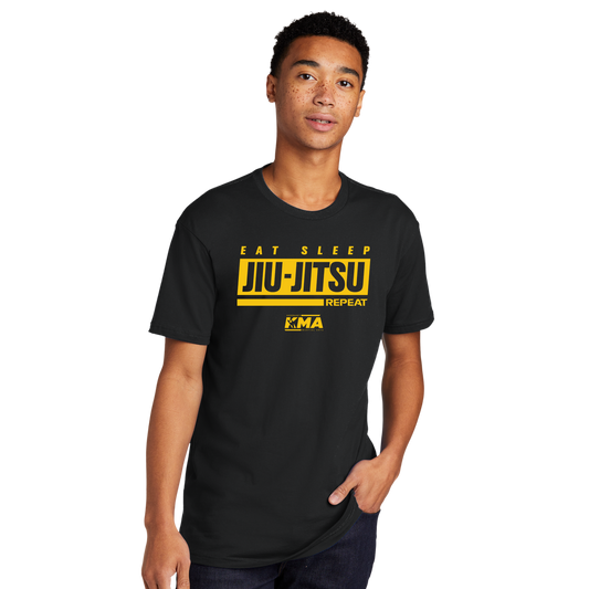 KMA T-Shirt Eat Sleep Jiu-Jitsu