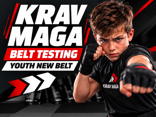 Krav Maga Belt Testing Youth New Belt