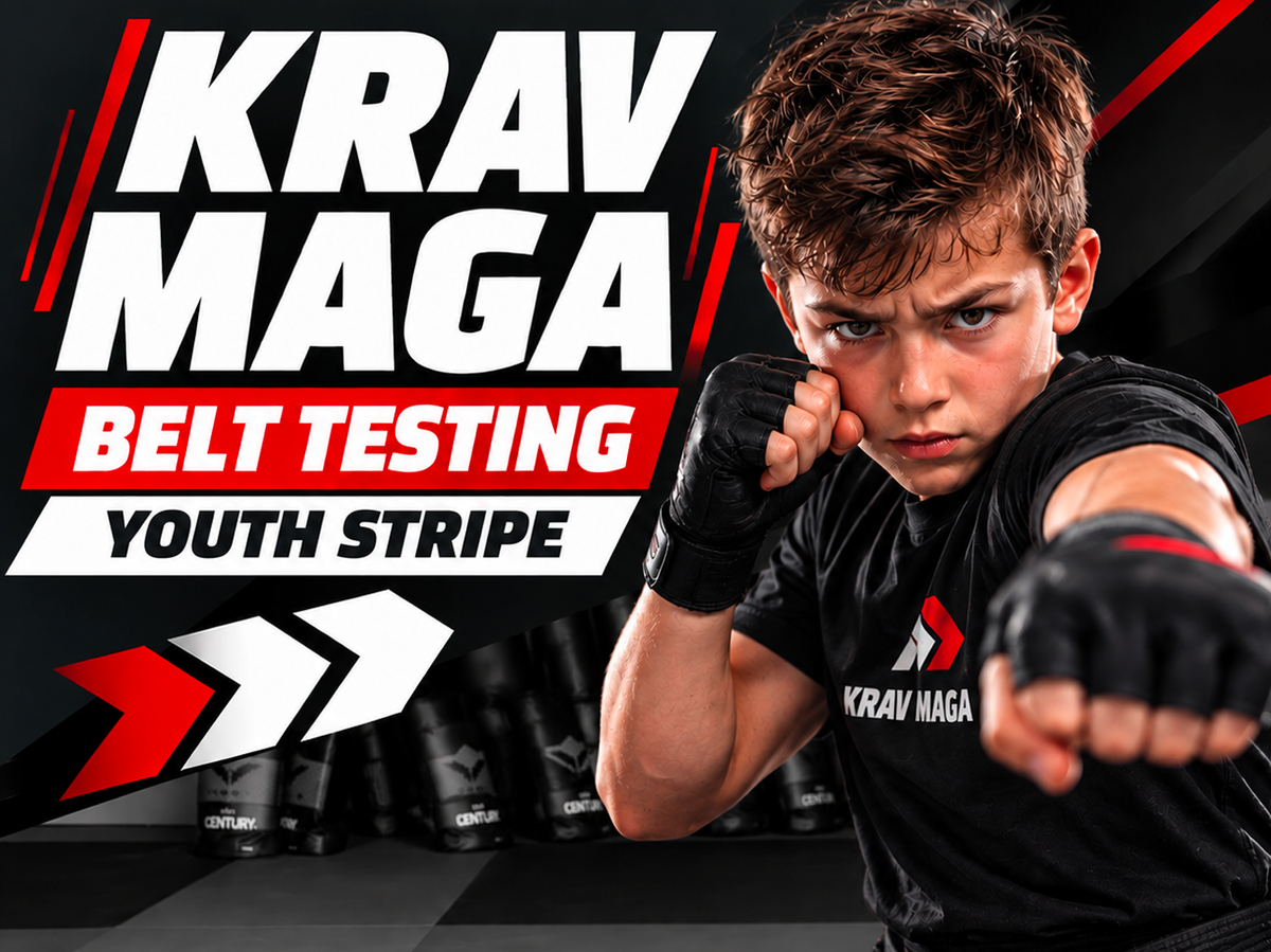 Krav Maga Belt Testing Youth Stripe