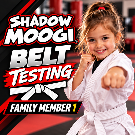 Martial Arts Belt Testing Family Member 6