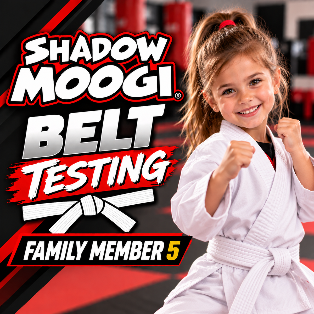Moogi Belt Testing Family Member 5