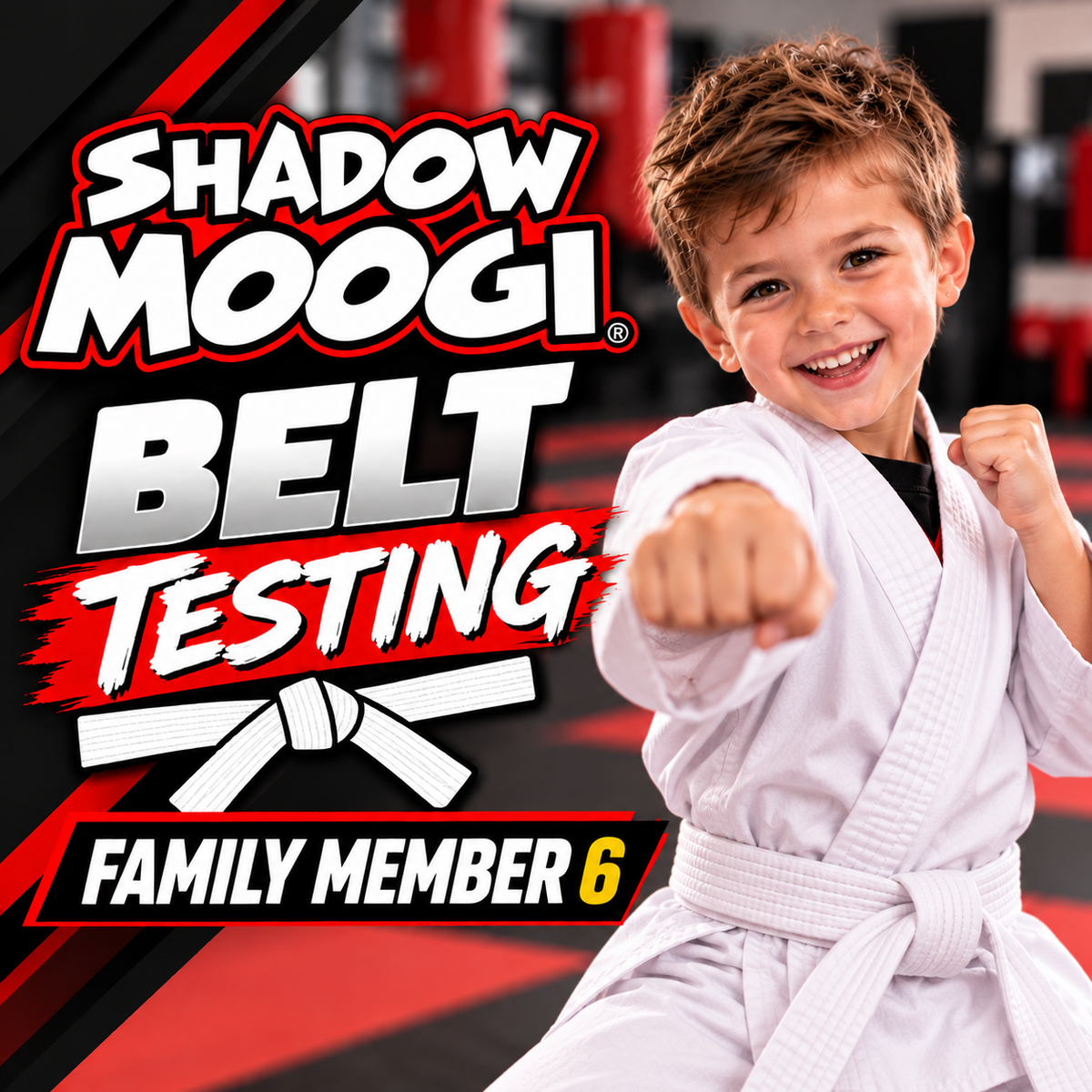 Moogi Belt Testing Family Member 6